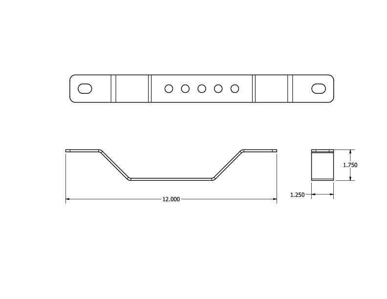 Overland Kitted Universal Bent Mounting Bars Mounting Gear Overland Kitted- Adventure Imports